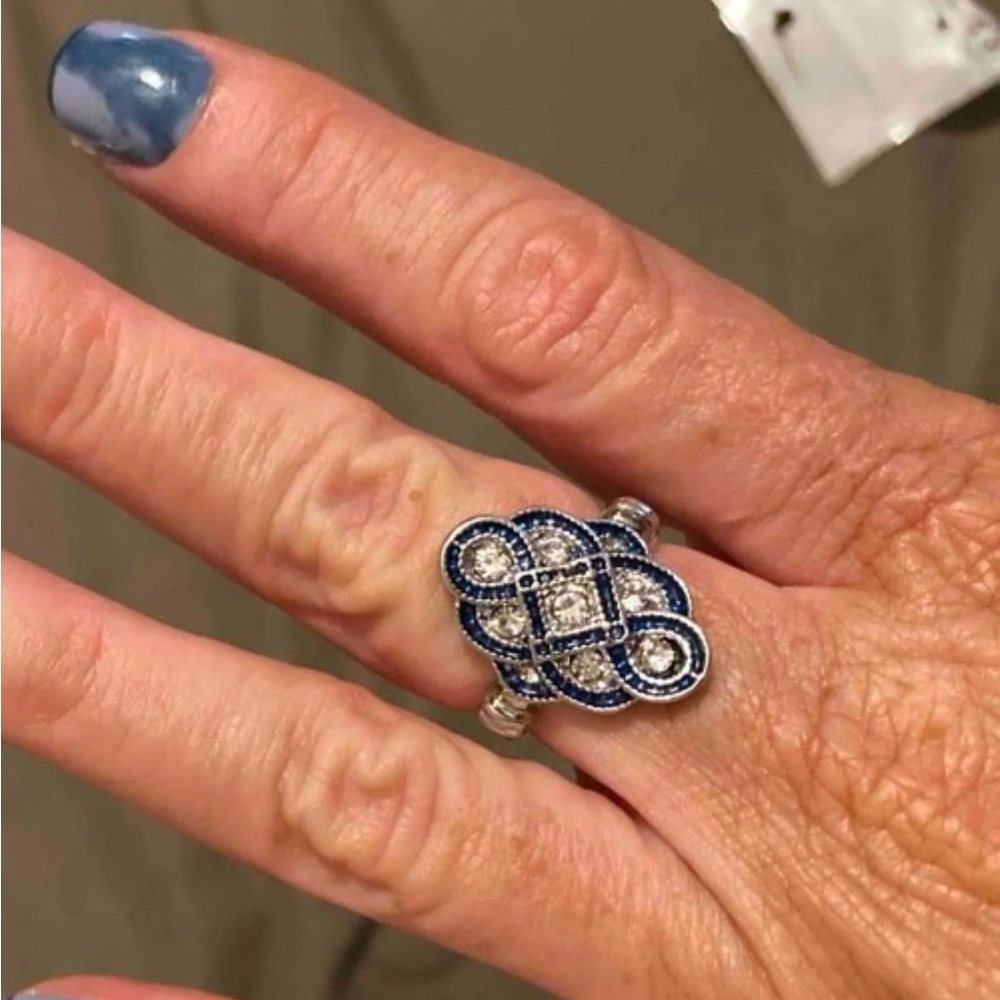 Brand New Rhinestone Ring - image 2